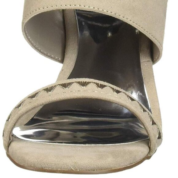 W196 Carlos Santana Gray Gadot Wedge Sandals - Picture 2 of 8